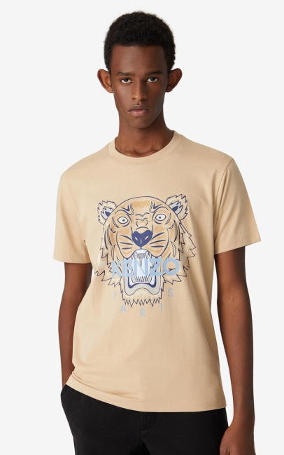 Kenzo Men Tiger T-shirt Beige